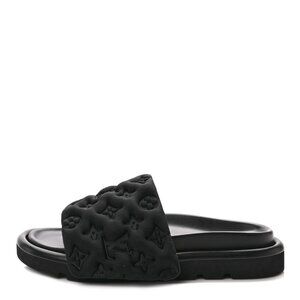 Louis Vuitton Monogram Pool Pillow Slide Mules